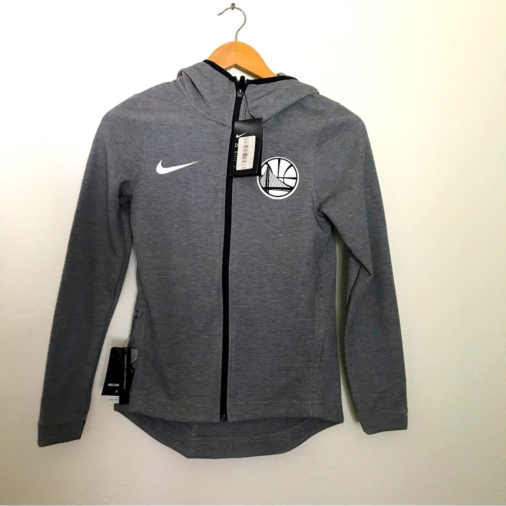 Golden State Zip-up Hoodie Size XS NWT Nike Dry-Fit